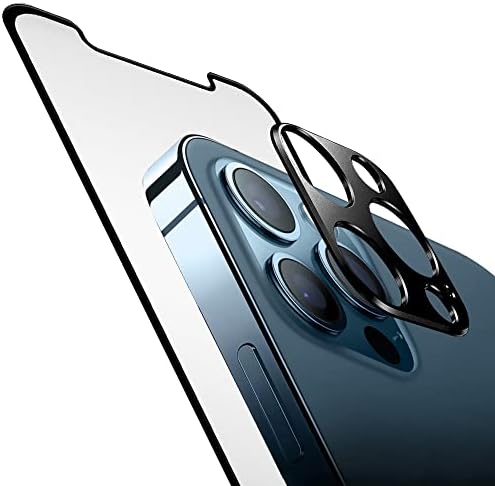 גאדג ' ט גארד פלקס-מסך ומגן מצלמה חבילה משולבת לאייפון 12 פרו [חזק פי 5 מזכוכית מחוסמת ] ידידותי